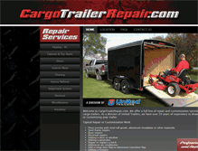 Tablet Screenshot of cargotrailerrepair.com